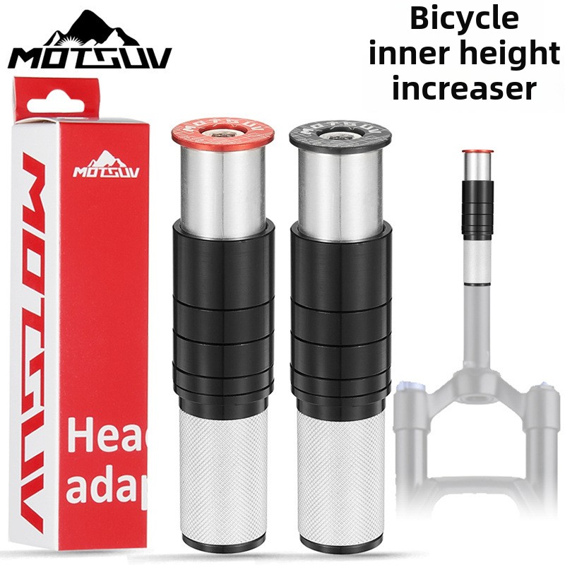 Stem Extender Tube - La bicicleta de montaña levanta el