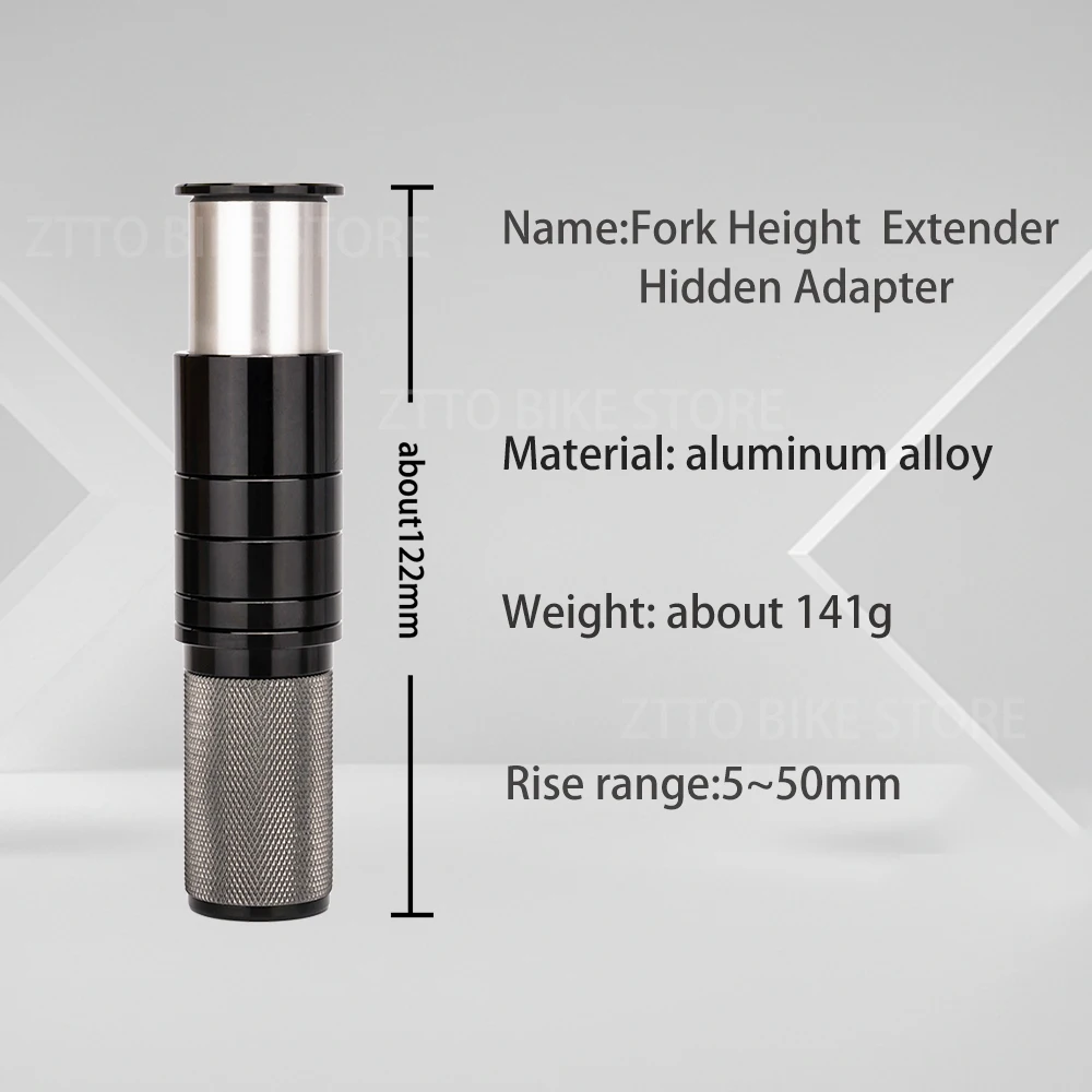 ZTTO MTB bicicleta de carreter - Stem Extender Tube reseña y precio