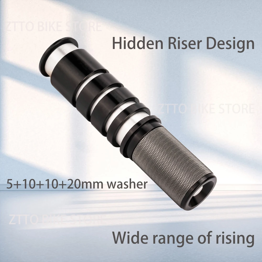 ZTTO MTB bicicleta de carreter - Stem Extender Tube reseña y precio