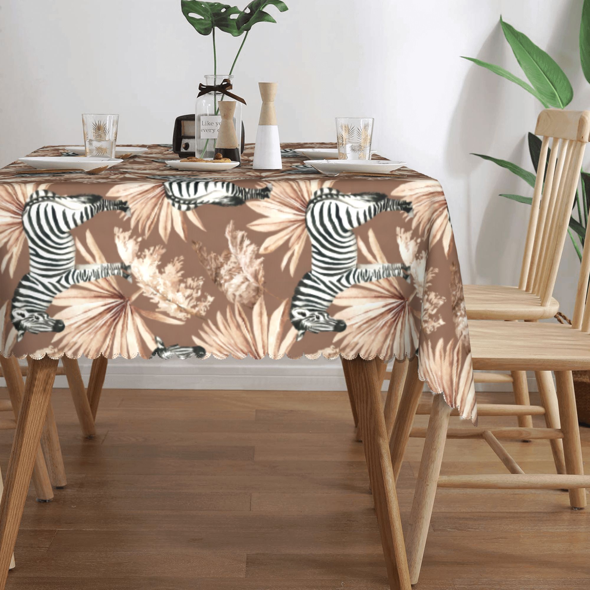 Mantel Rectangular Impermeable - Palm Leaf Dried reseña y precio