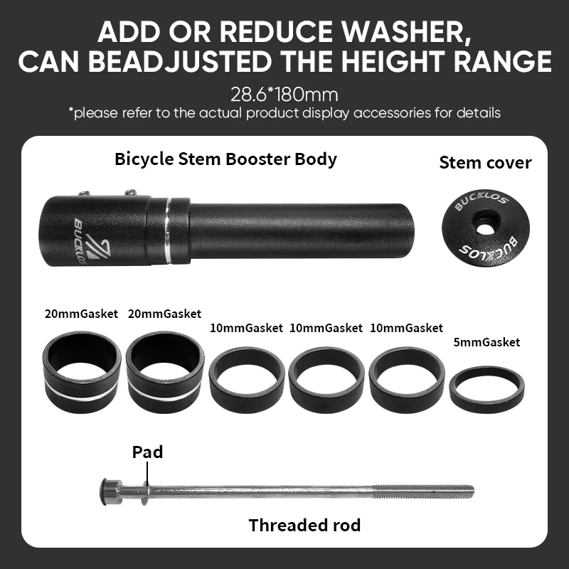 Extensor de Manillar de Bicicl - Stem Extender Tube reseña y precio