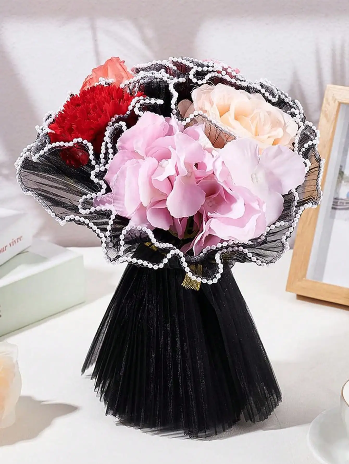 Papel de malla ondulado con bo - Ae Florist Supply reseña y precio