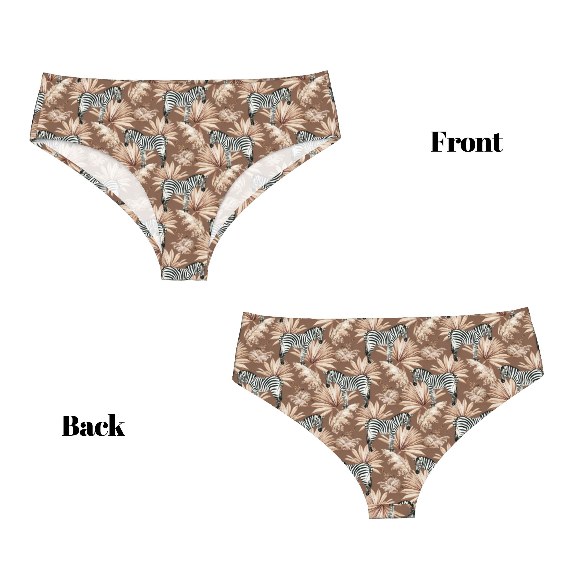 Braguitas de mujer con estampa - Palm Leaf Dried reseña y precio
