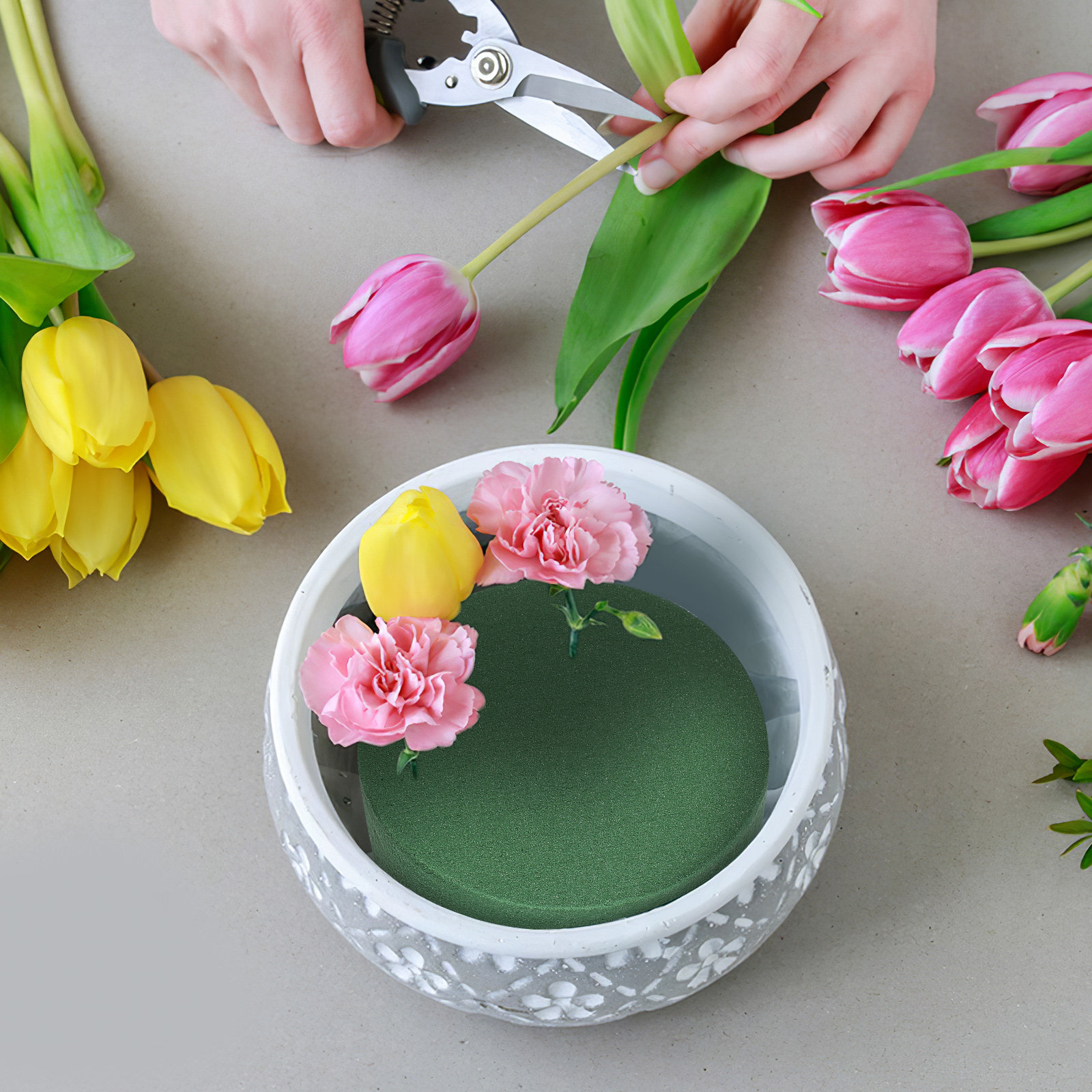 4 Piezas de Espuma Floral Abso - Supply For Florist reseña y precio