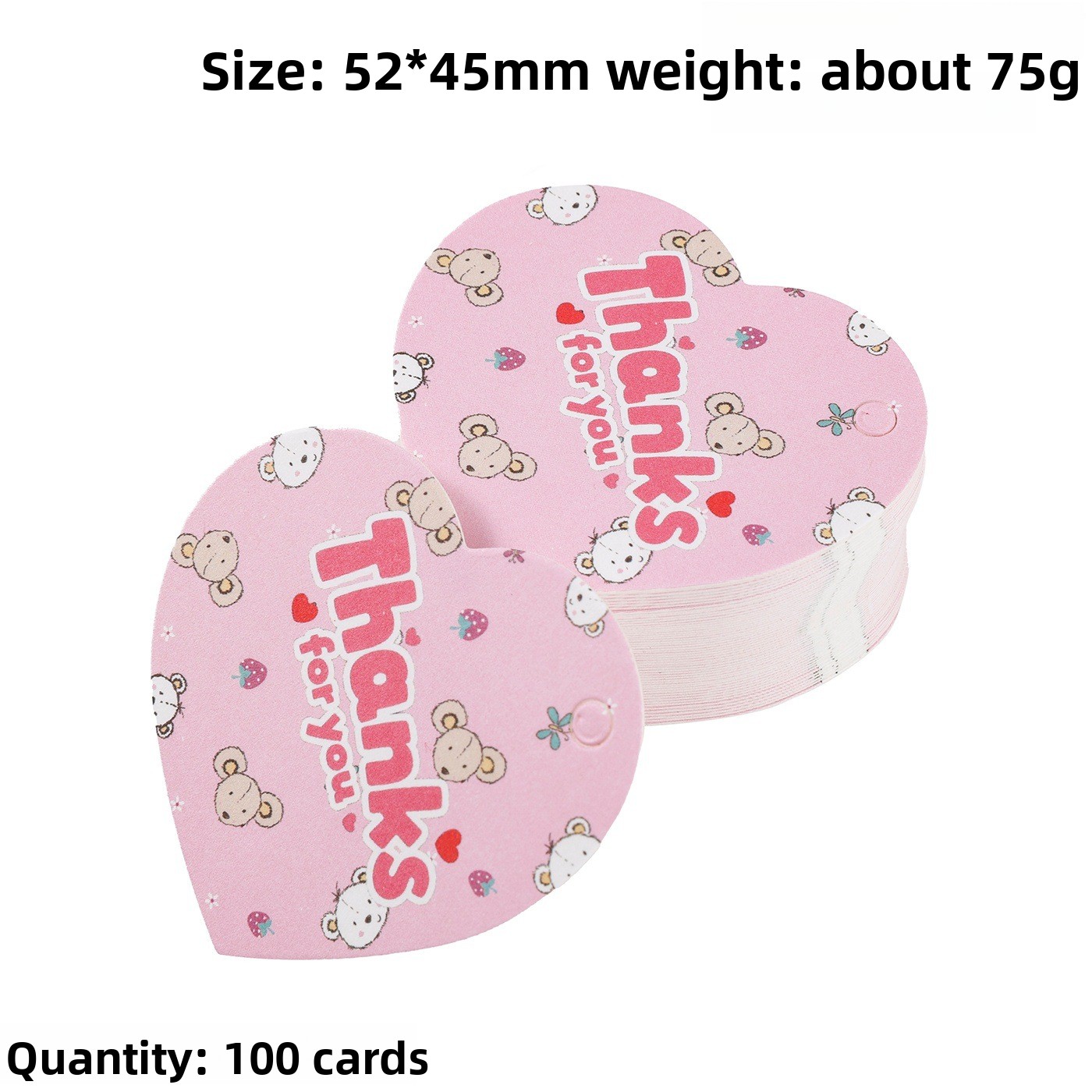 100 Etiquetas de Agradecimient - Flower Supplies reseña y precio
