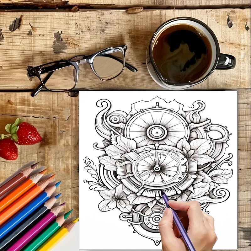 Libro para colorear de flores  - Flower Supplies reseña y precio