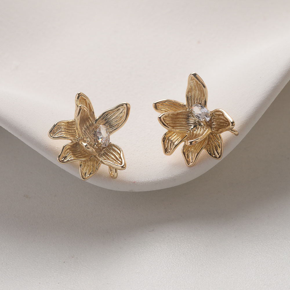4 Uds. Pendientes delicados co - Flower Supplies reseña y precio